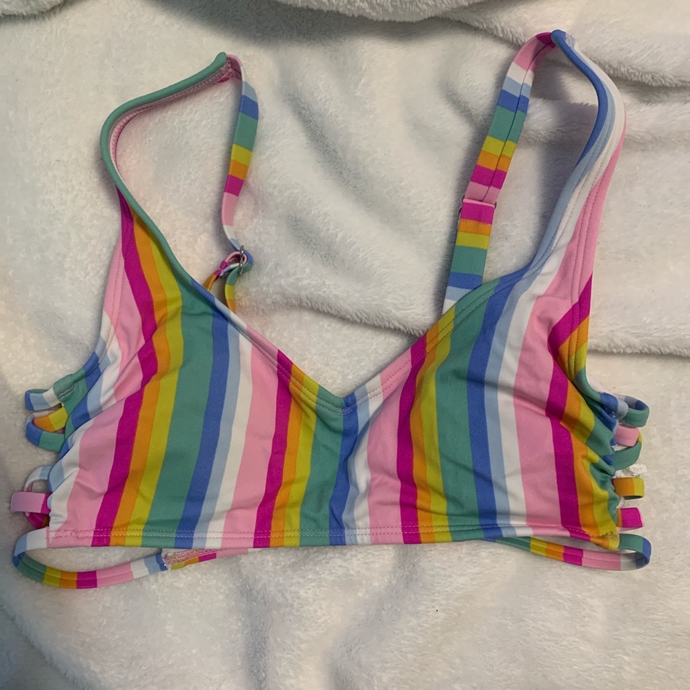Target colorful bikini top